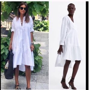 Zara poplin dress